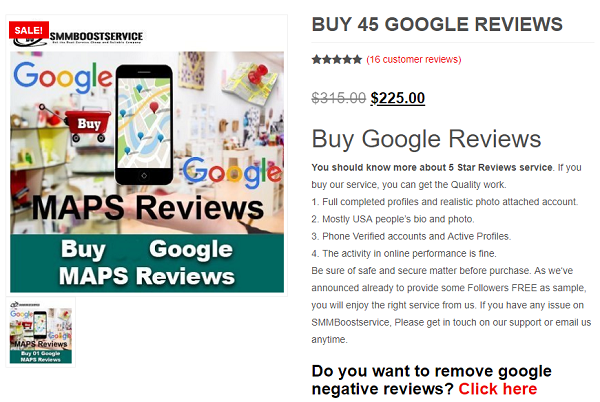 buy google reviews ad