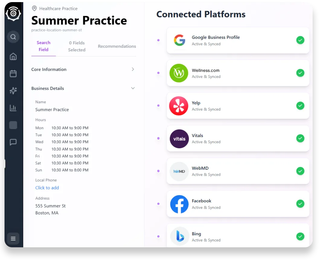 All-in-One Listing Control