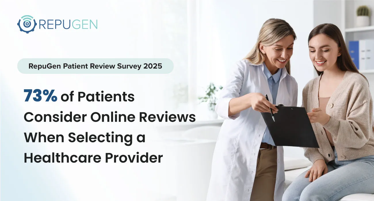 RepuGen Patient Review Survey 2025